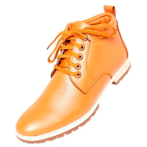 Men's Leather High Neck Shoe  88212