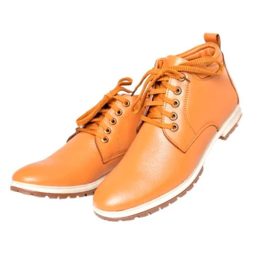 Men's Leather High Neck Shoe  88212 - Image 2