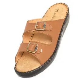 Ladies Leather Medicated Chappal  5436