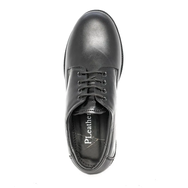 Boy's Leather School Shoe  92158 - Image 4