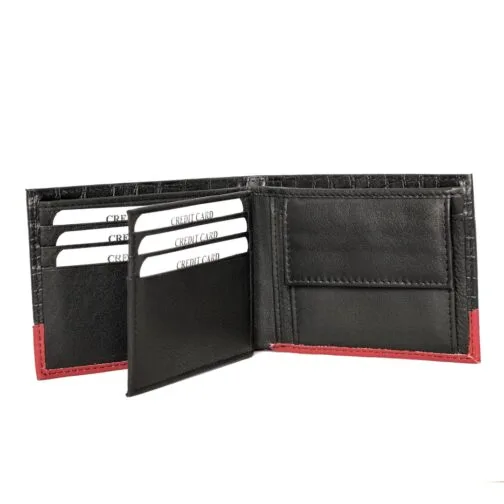 Men's Leather Wallet  09442 - Image 4