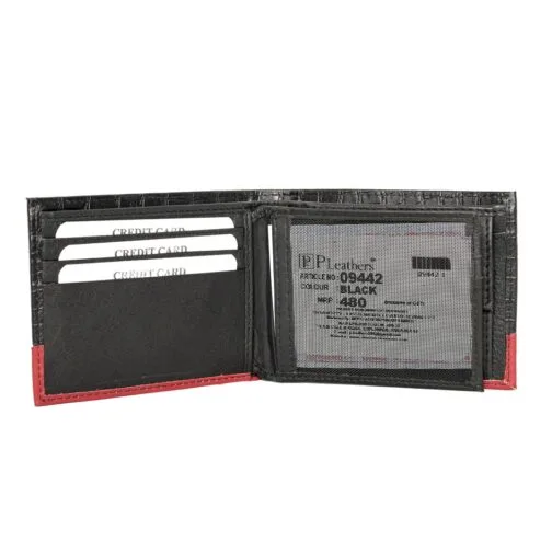 Men's Leather Wallet  09442 - Image 3