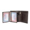 Men's Leather Wallet  09217 - Image 4