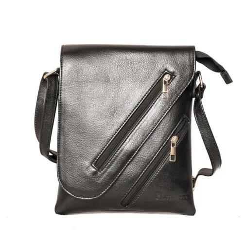 Unisex Leather Side Bag  07329