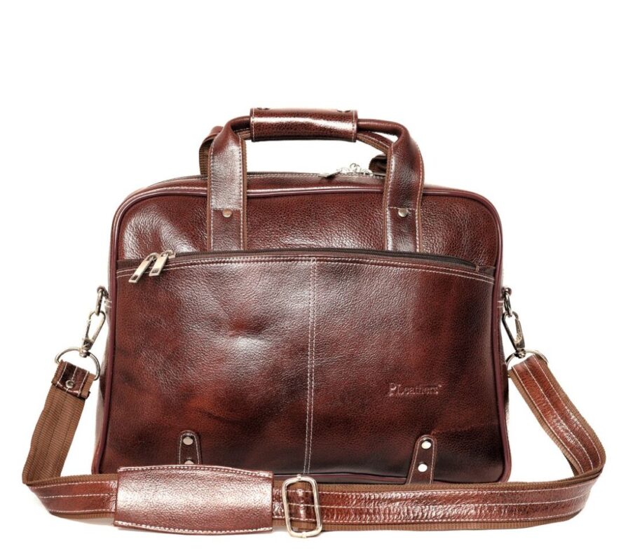 #07623 Men’s Genuine Leather Laptop Bag