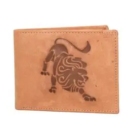 Men’s Leather Horoscope Wallet  09153