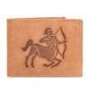 Men's Leather Horoscope Wallet  09151