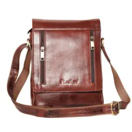 Men’s Leather Side Bag  #07335