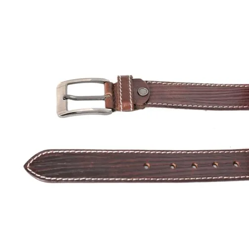 Men's Leather Belt  04237 - Image 3