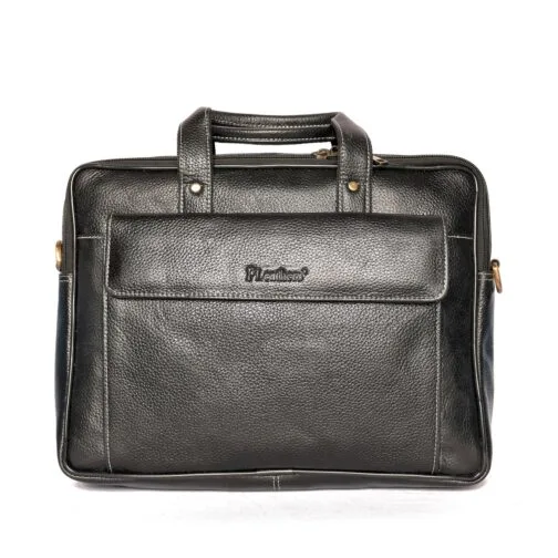 Men's Genuine Leather Laptop Bag  07620