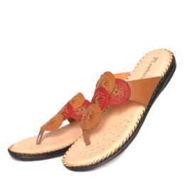 #5443 Women’s Medicated Leather Chappal