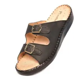 Ladies Leather Medicated Chappal 5437
