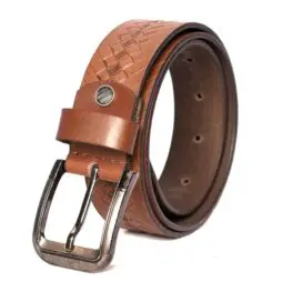 Brown Men’s Leather Belt  04252