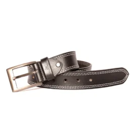 #04284 BK Men’s Leather Belt