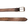 Brown Men's Leather Belt  04286 - Image 3