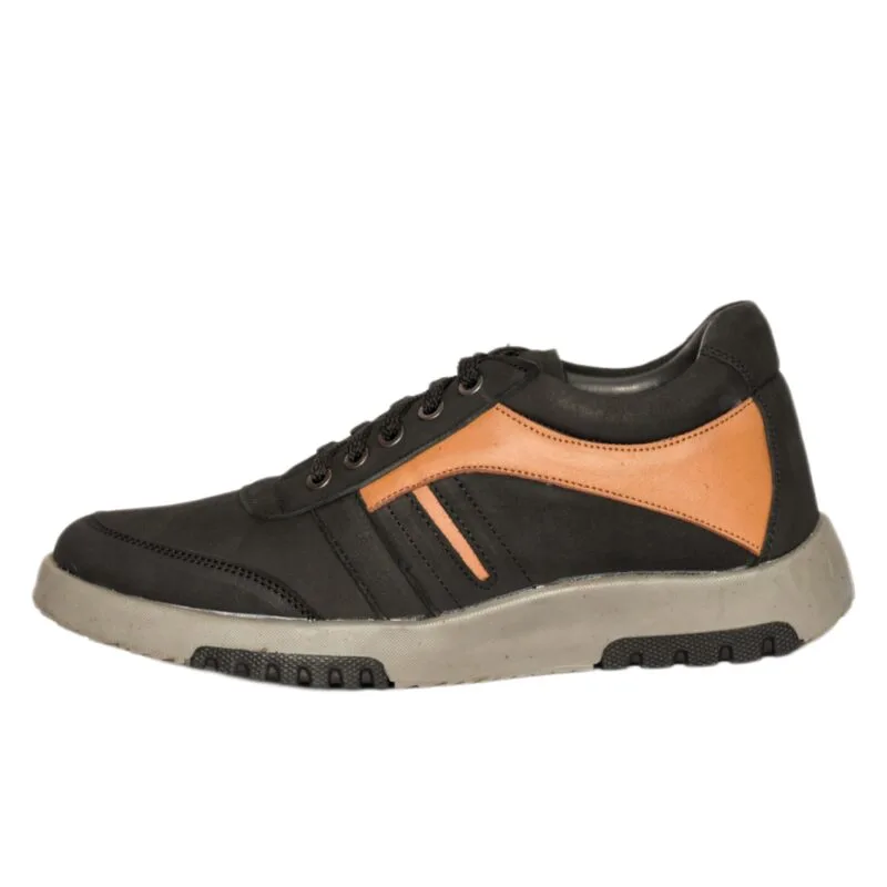 Mens Sports Shoe Black 88123 - Image 3