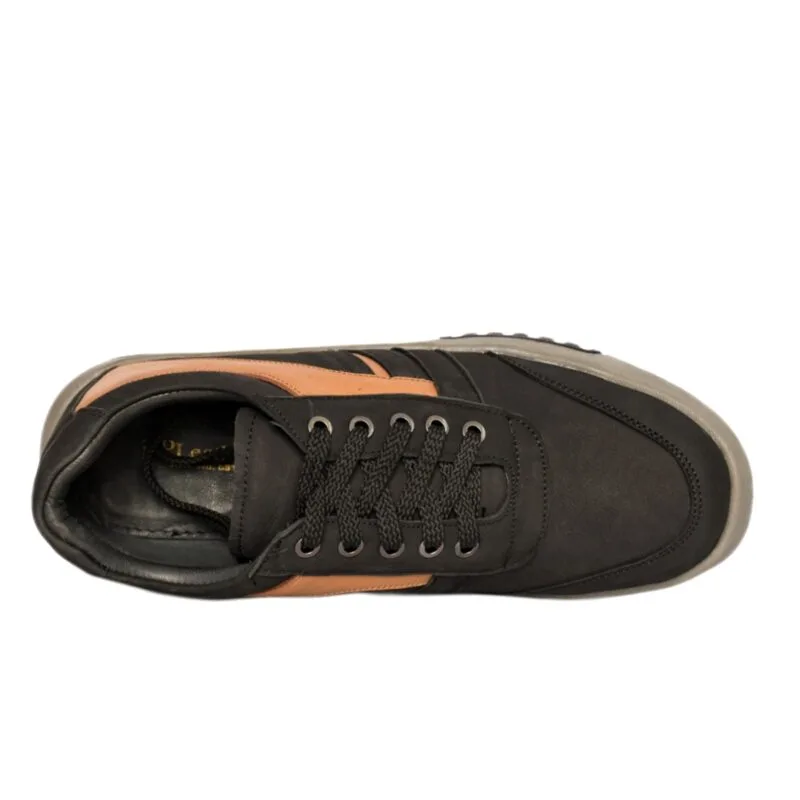 Mens Sports Shoe Black 88123 - Image 4