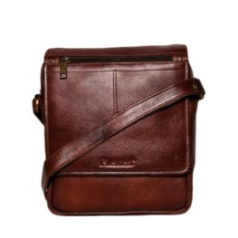 #07384  Leather Side Bag