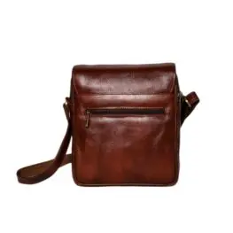 Leather Side Bag  07384