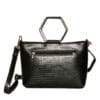 #WOMEN GENUINE LEATHER SIDE BAG  07385 - Image 5