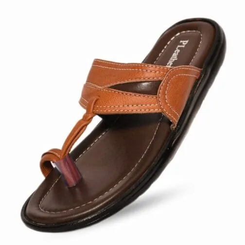 Men's Leather Chappal 22454