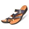 Women's Medicated Leather Chappal  5449 - Image 2