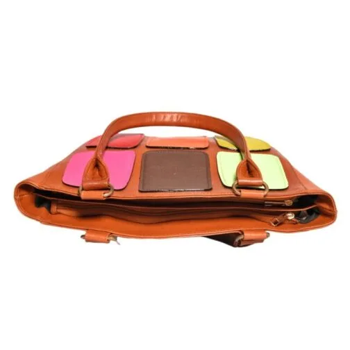 Women's Leather Hand Bag 07390 - Image 4