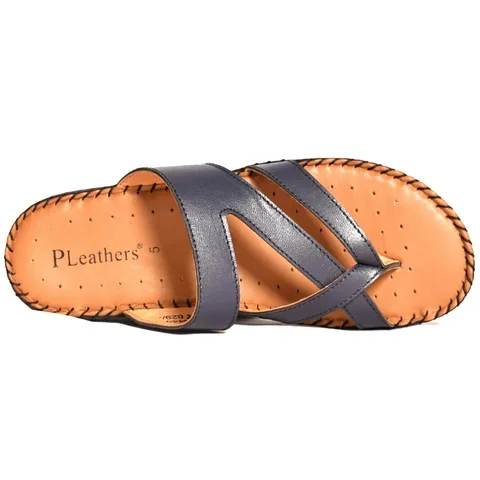 Women's Medicated Leather Chappal  5449 - Image 4