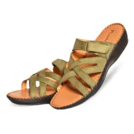 Women’s Medicated Leather Chappal  5448