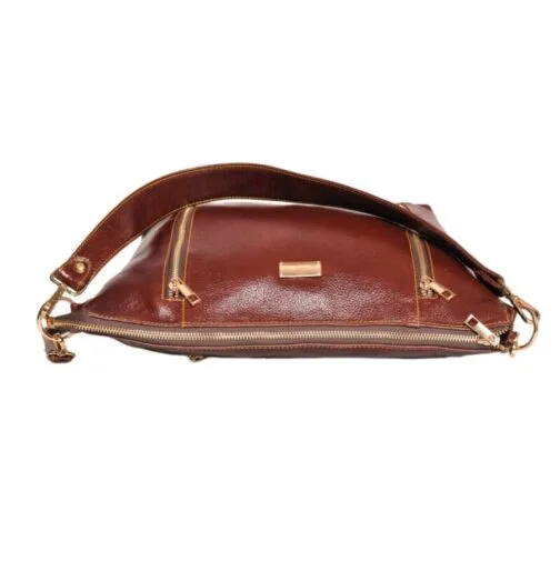 Women's Genuine Leather Side Bag  07388 - Image 4