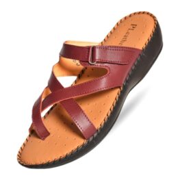 Women’s Medicated Leather Chappal  5450