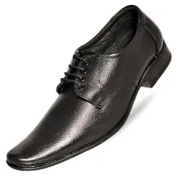 Men’s Black Leather Shoe  #58751