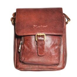 Unisex Leather Side Bag  07380
