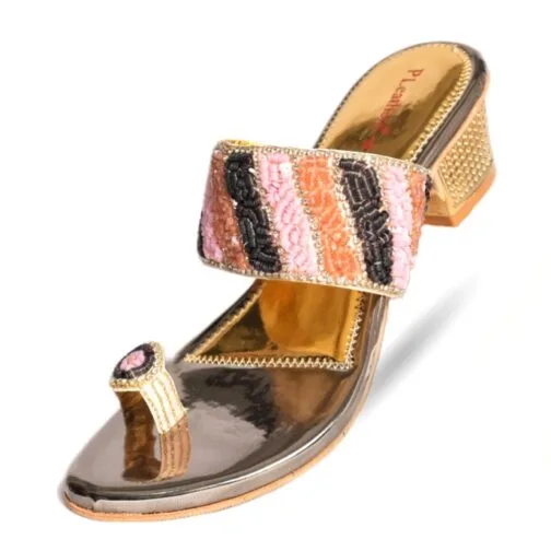Women's Fancy Heel Chappal  1780