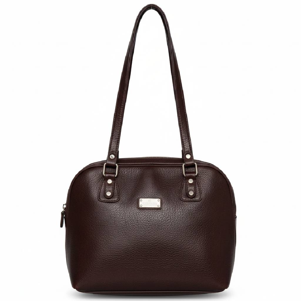 Ladies Leather Side Bag 07389