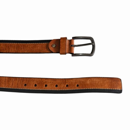 Men's Leather Belt  04279 - Image 3