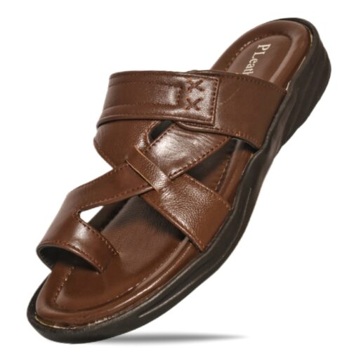 Men's Leather Chappal  22463