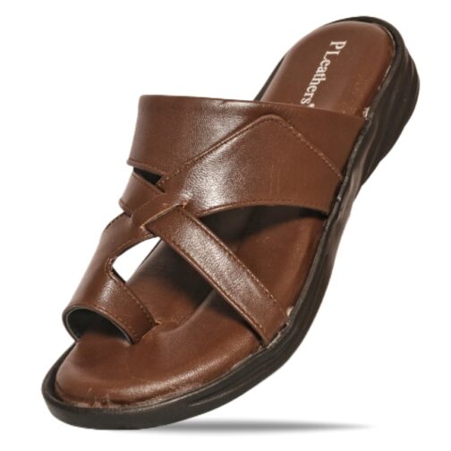 Men's Leather Chappal  22464
