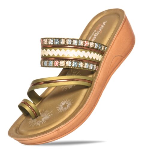 Women's PU Chappal 4182