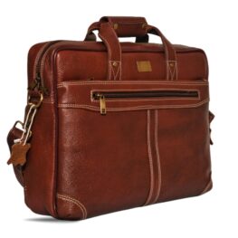 Men’s Genuine Leather Laptop Bag  07710