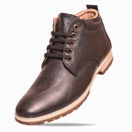 Men’s Leather High Neck Shoe 88212