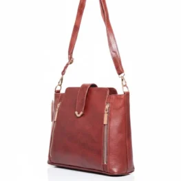Women’s Leather Side Bag 07399
