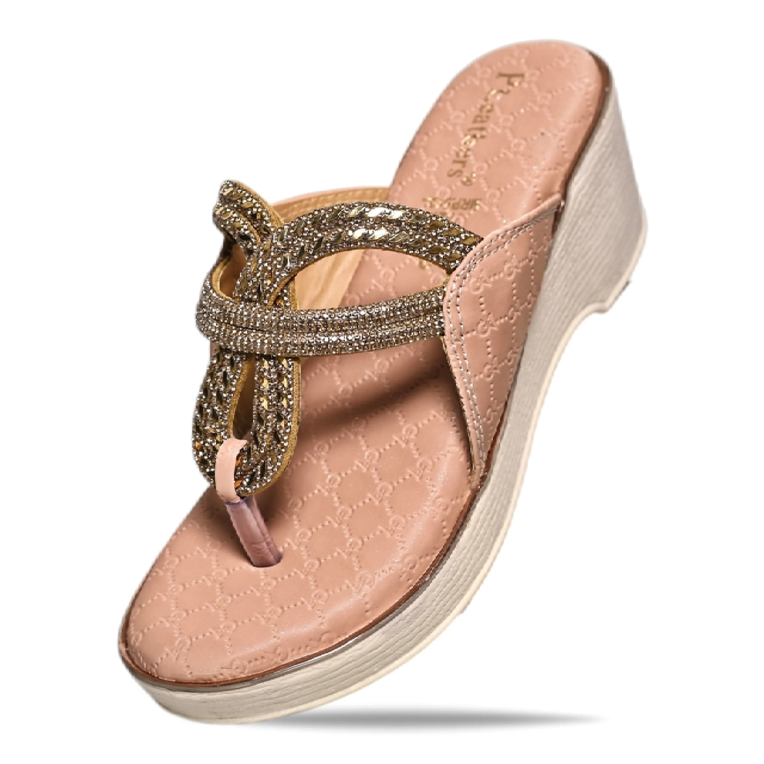 Women'S Heel Chappal 7071